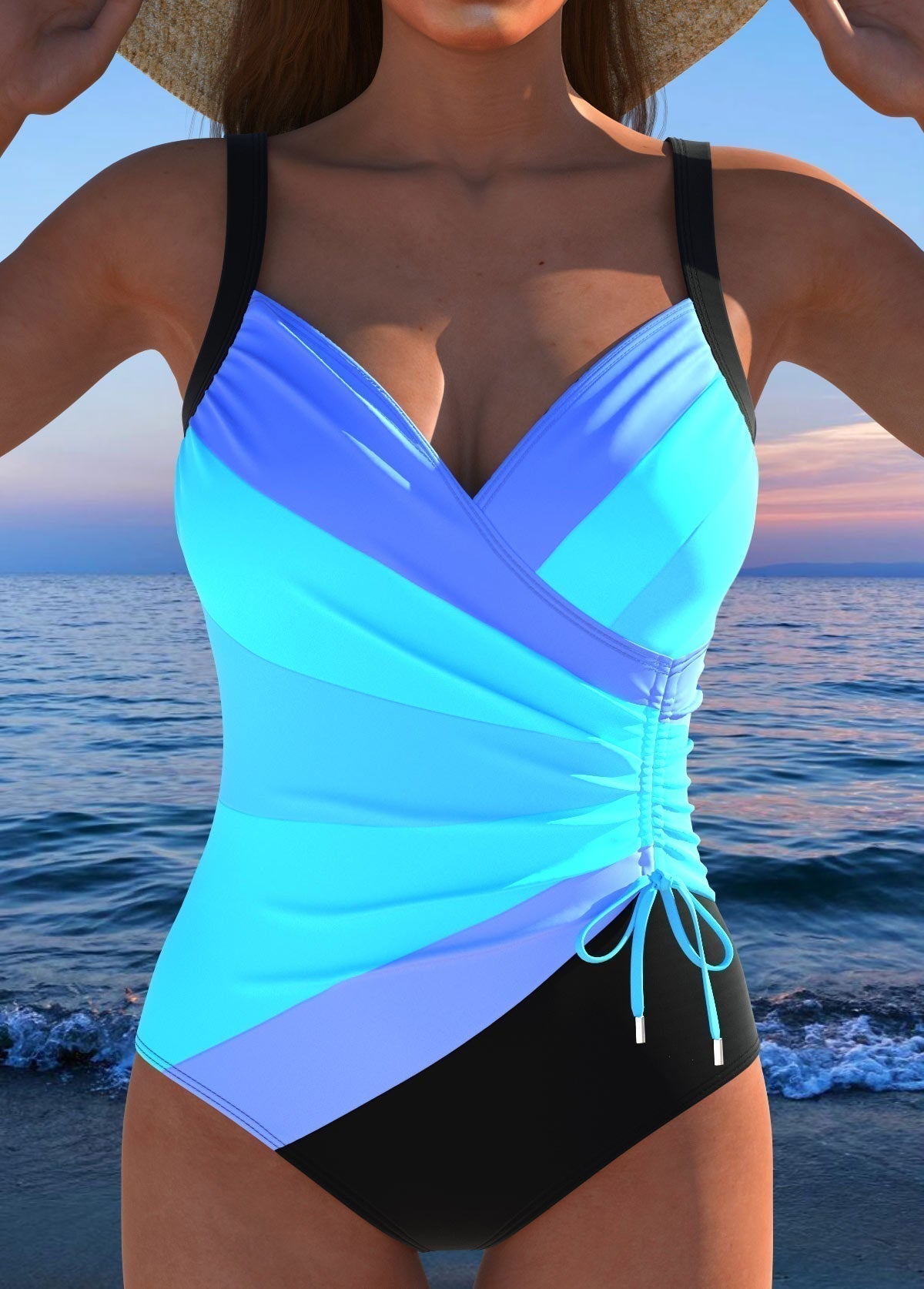 Le Maillot Croisé qui Vous Éblouit dès le Premier Regard