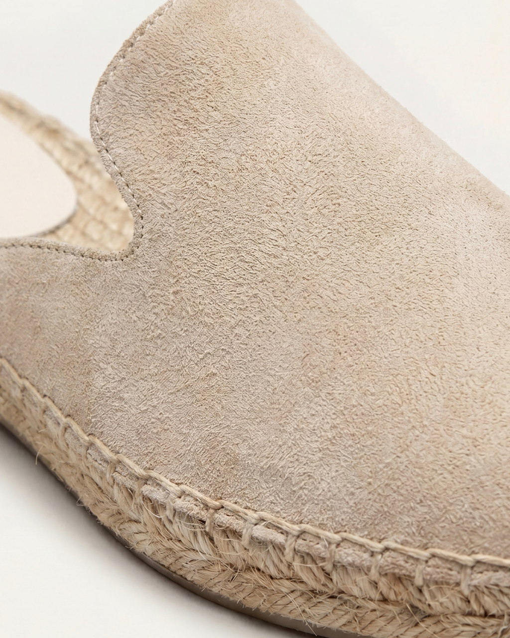 Mule Cap-Ferrat sable — détail