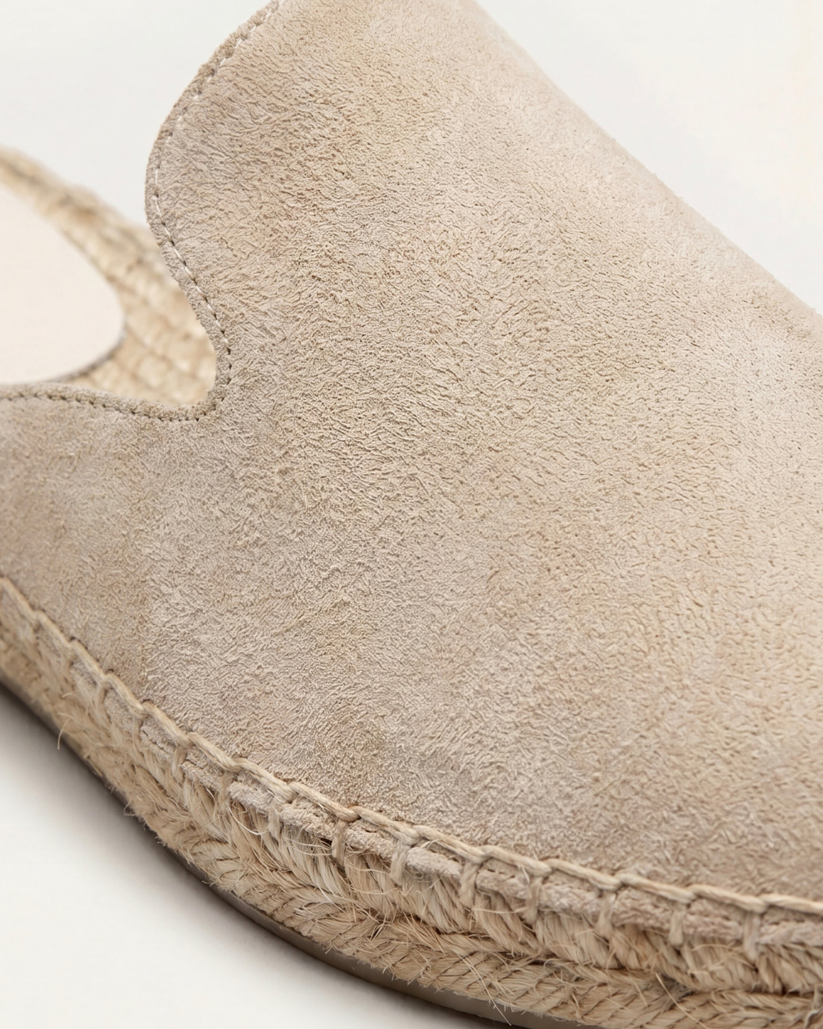 Mule Cap-Ferrat sable — détail