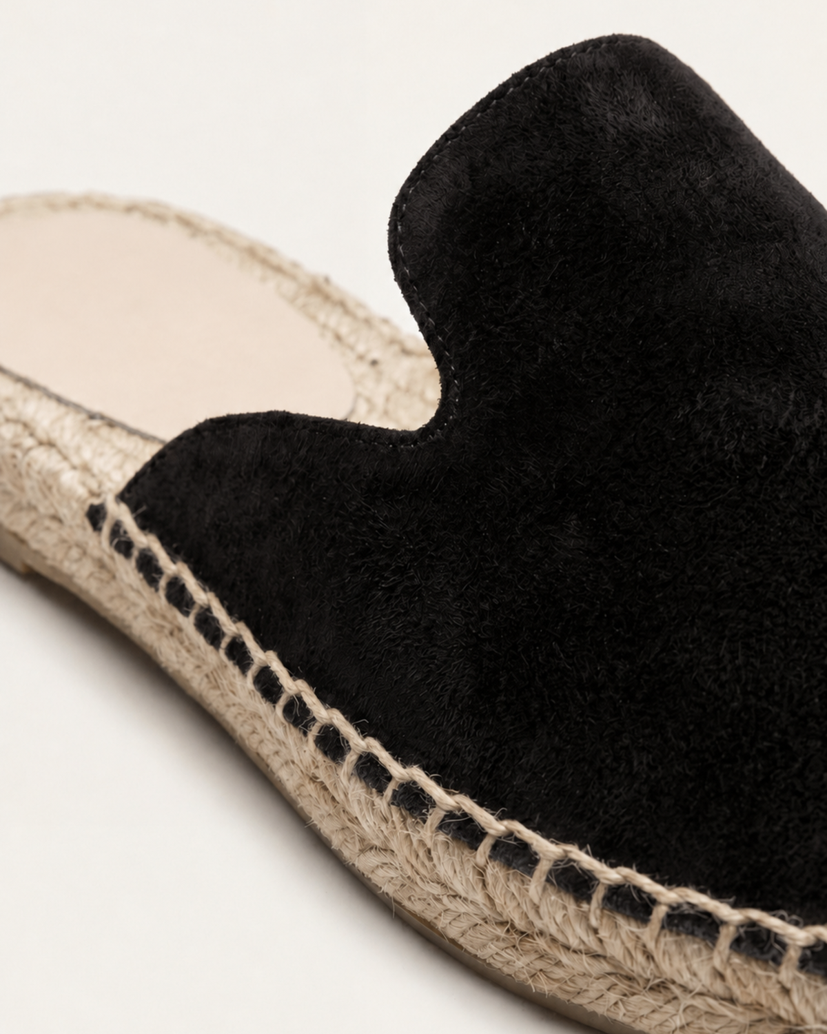 Mule Cap-Ferrat noir — porté