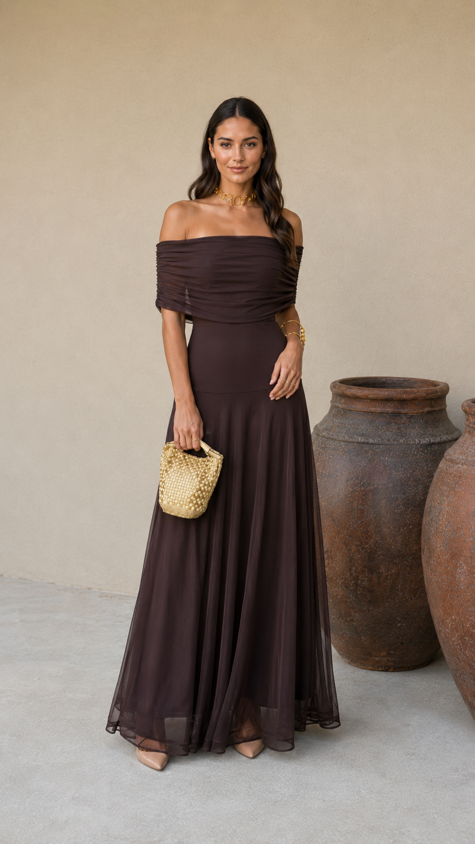 La Robe Toledo — Marron