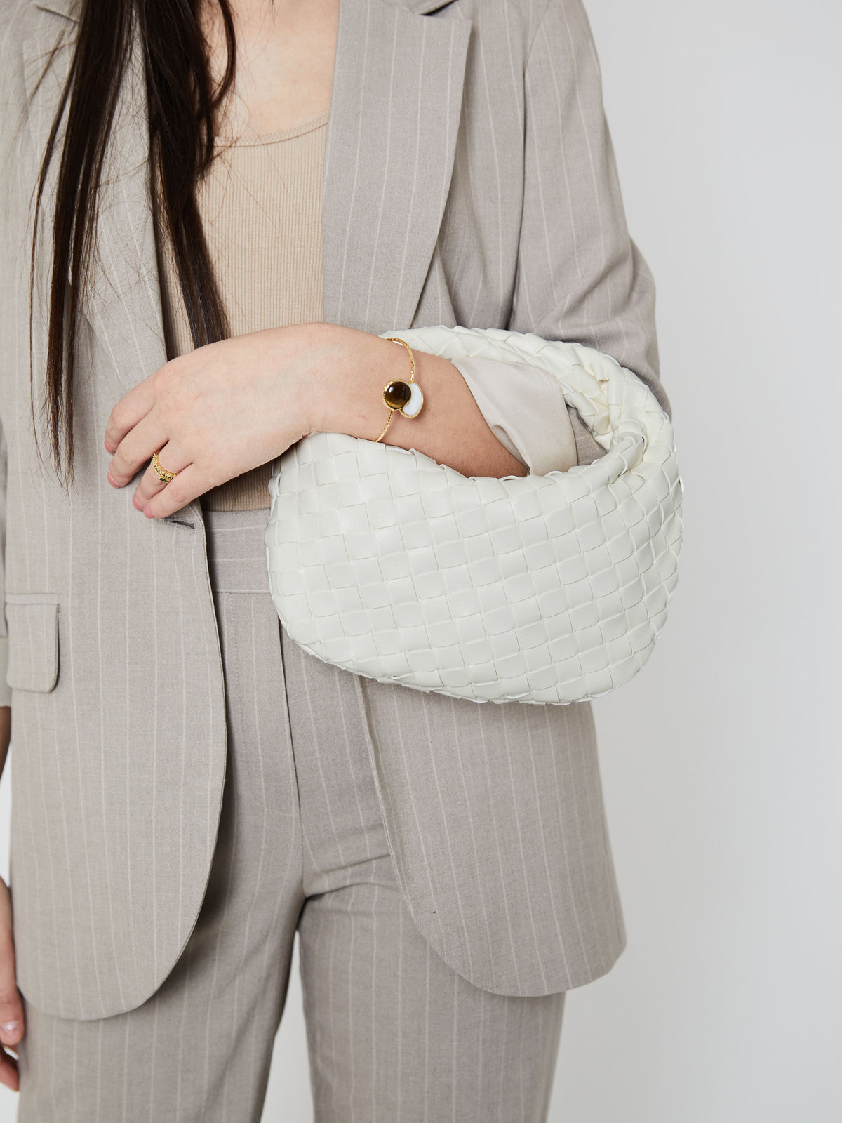 Le Mini Sac Silva — Blanc