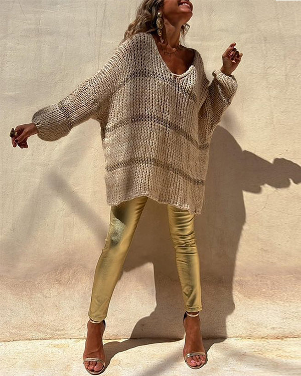 Legging Effet Métallique
