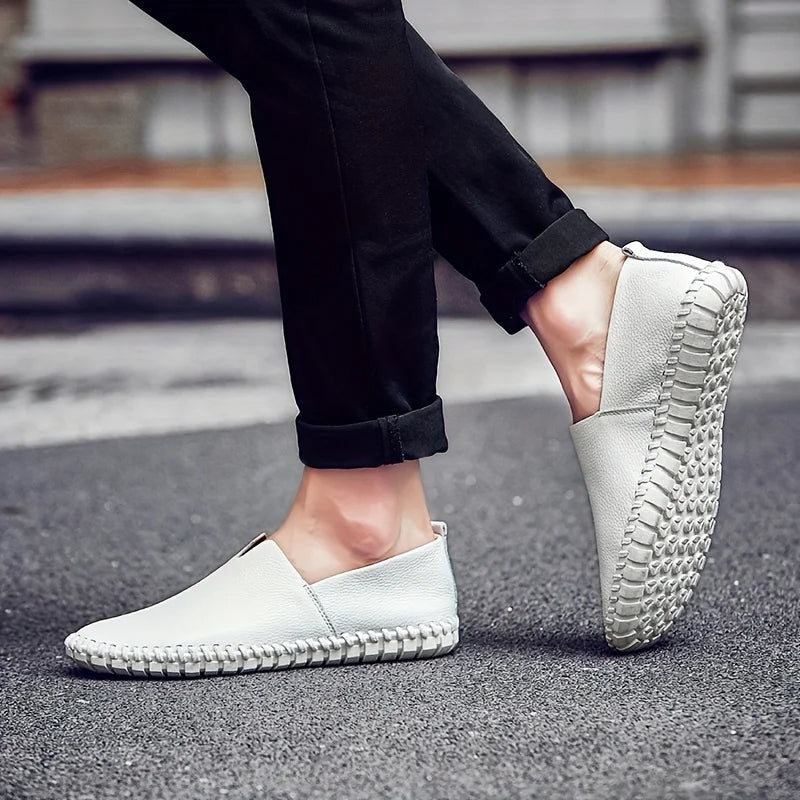 Mocassins en cuir de Luca
