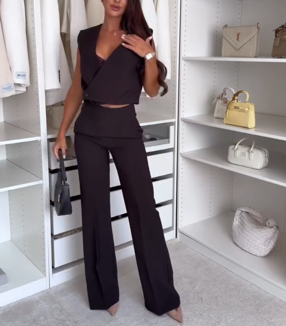 Ensemble Gilet et Pantalon de Bureau