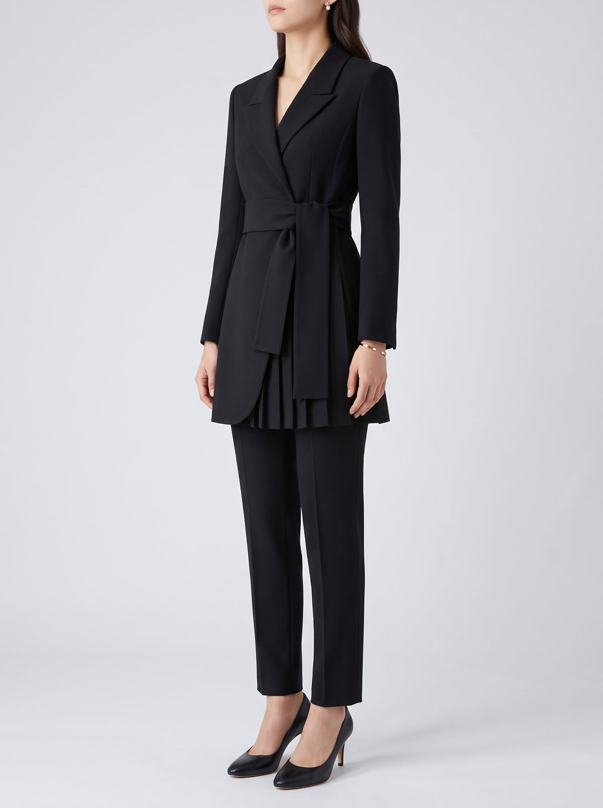 Veste mi-saison Sylvie - Noir