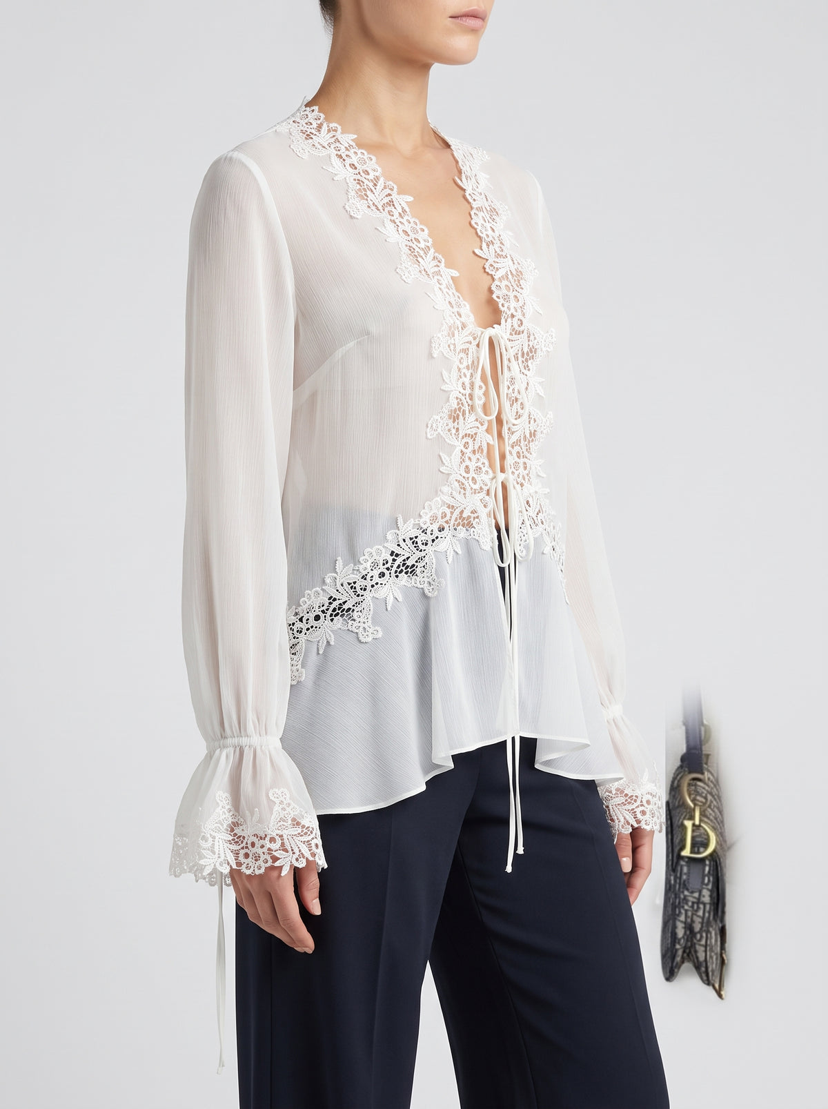 Emily Lace Cardigan Top