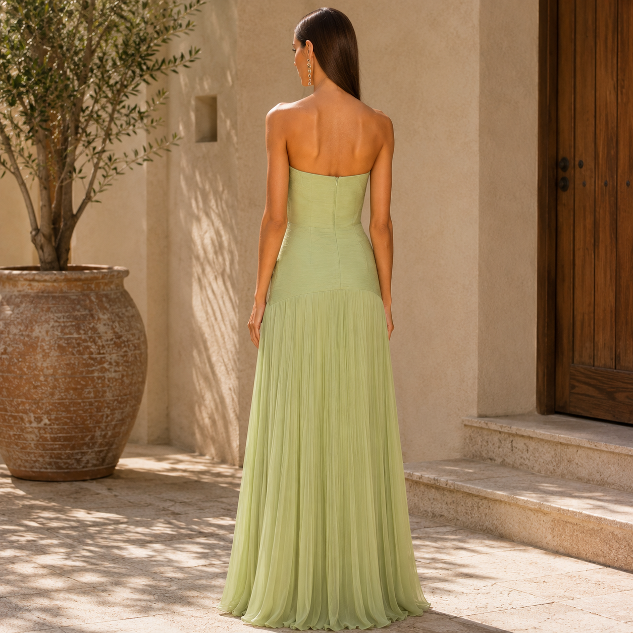 Almudena™ · Robe Épaules Dénudées Sophistiquée