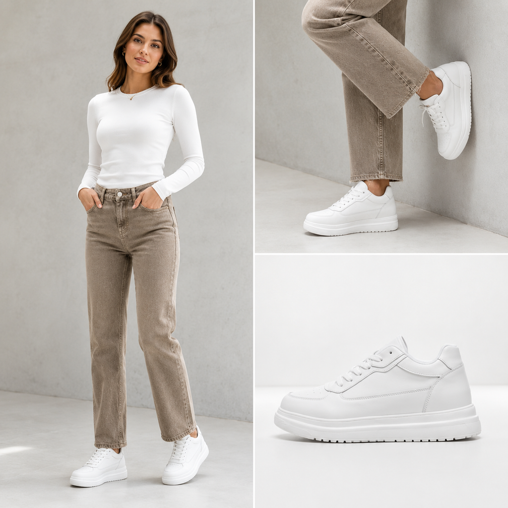 Elevate Classy · Chaussures à Talonnette Intégrée