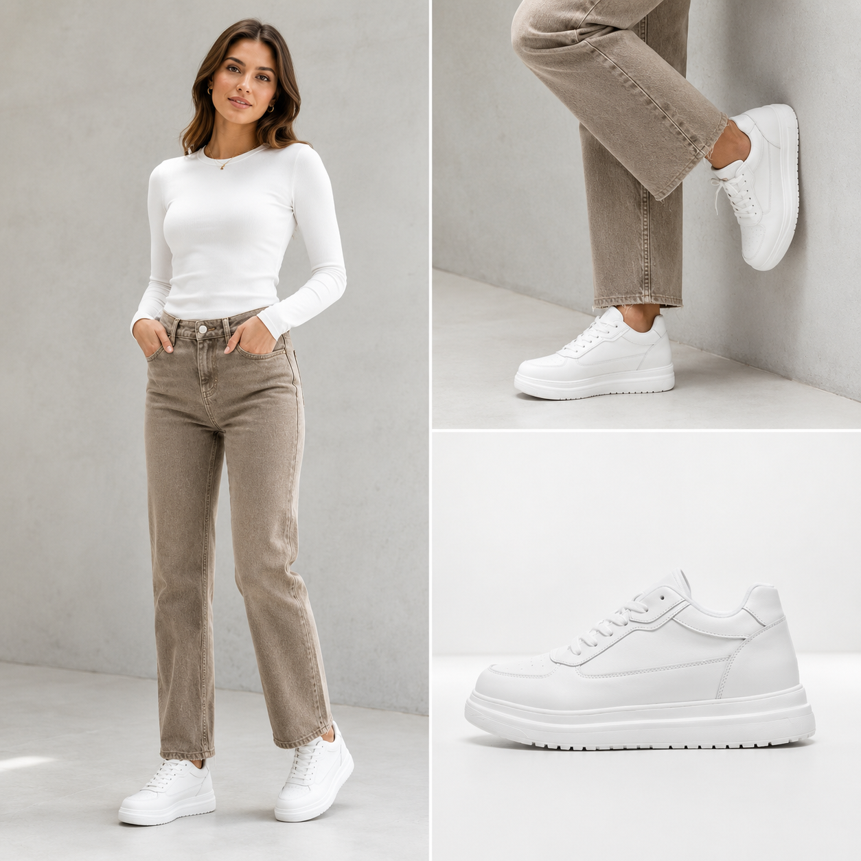 Elevate Classy · Chaussures à Talonnette Intégrée
