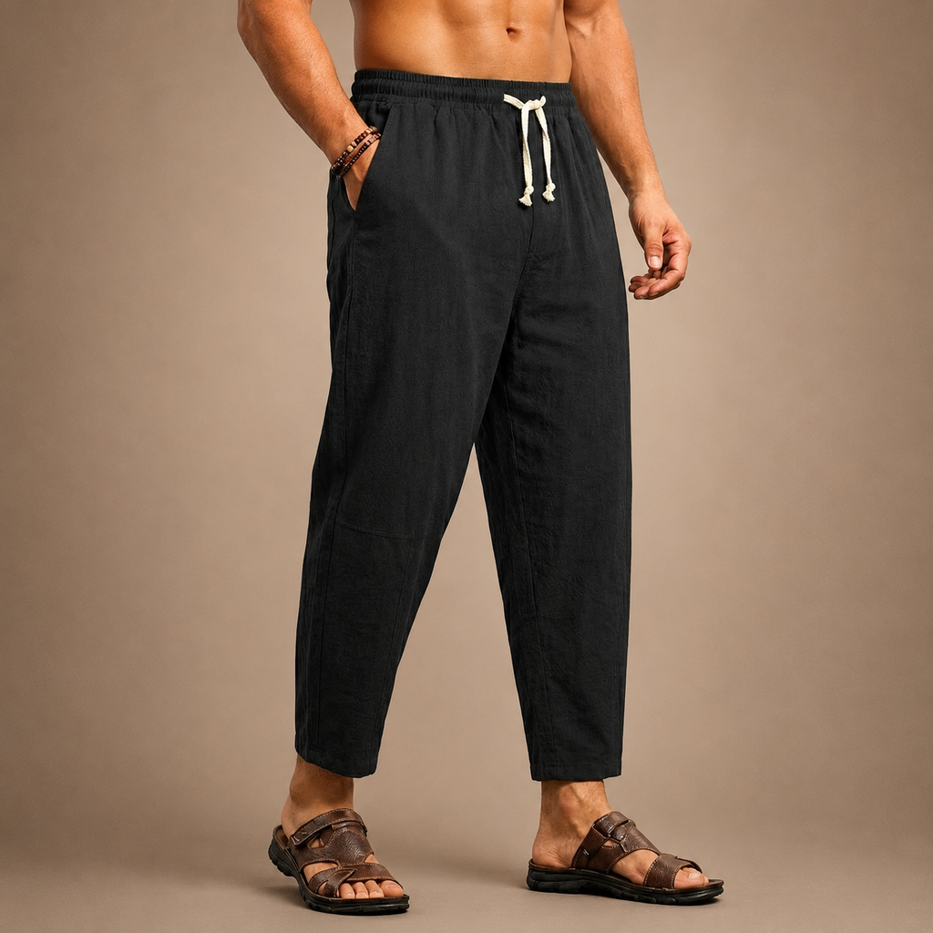 Santino · Pantalon Lin Relaxed