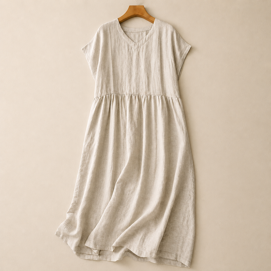 Celestine · Robe Midi Décolleté en V