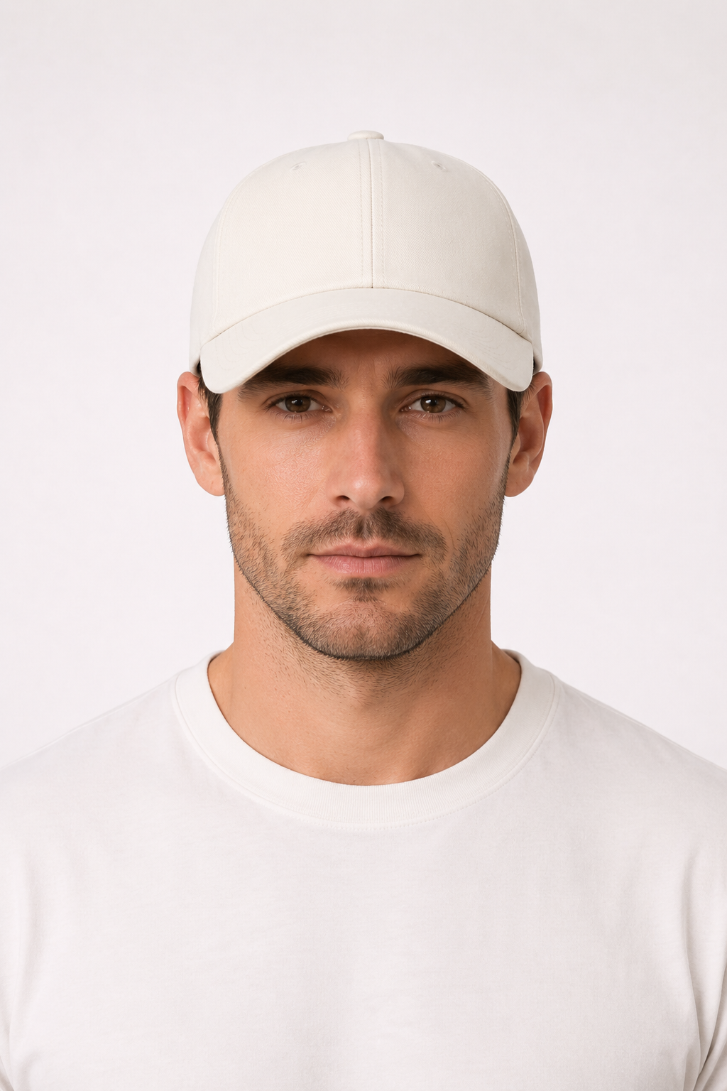 Casquette Riviera Crème — profil
