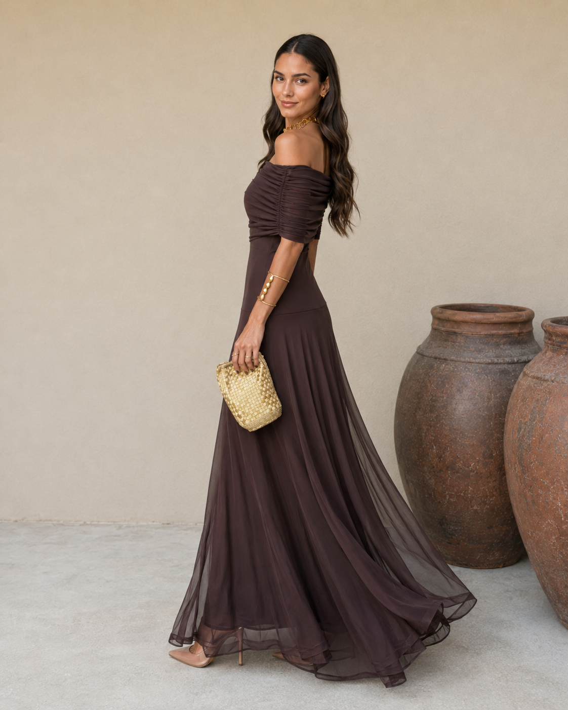 La Robe Toledo — Marron