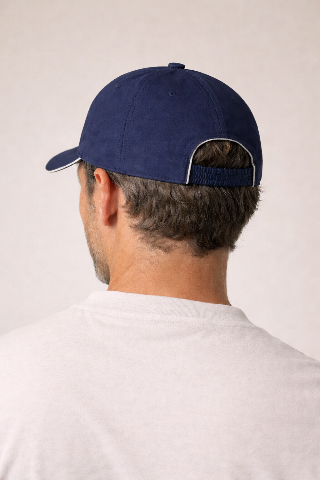 Casquette Riviera Marine — portée