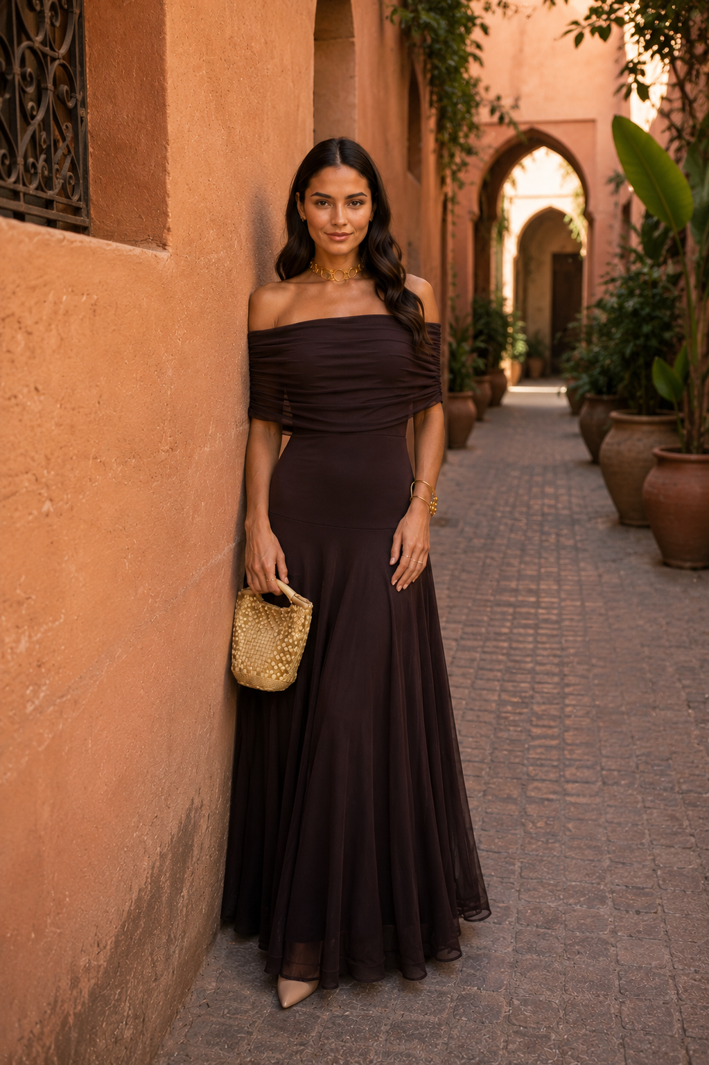 La Robe Toledo — Marron