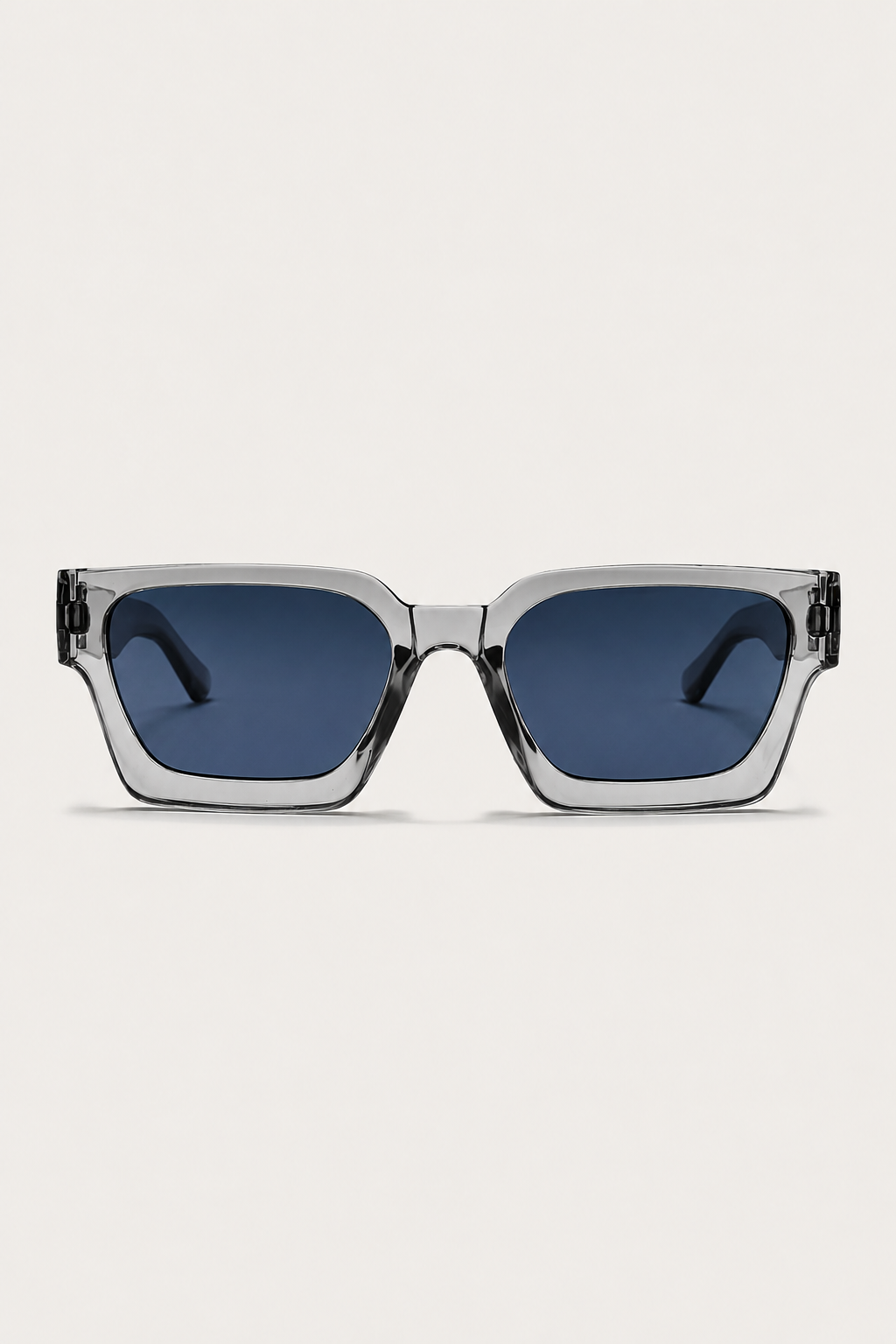 Lunettes Lucent Square Gris Transparent — détail