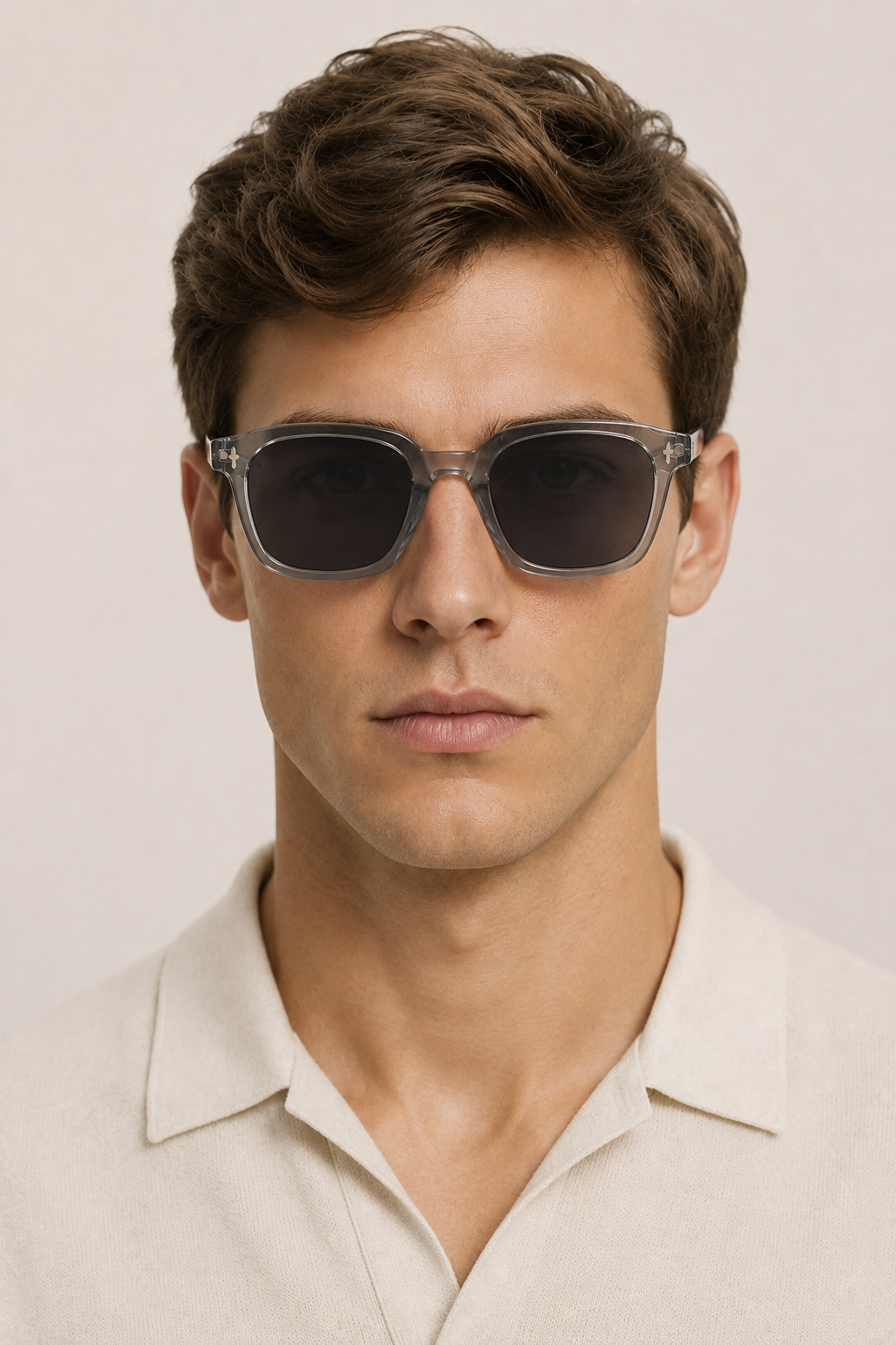 Lunettes Sage Smoke Gris — profil