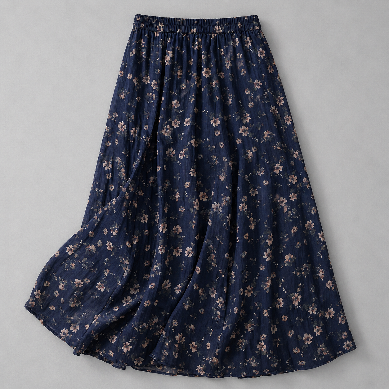 Dahlia · Jupe Maxi en Lin et Coton