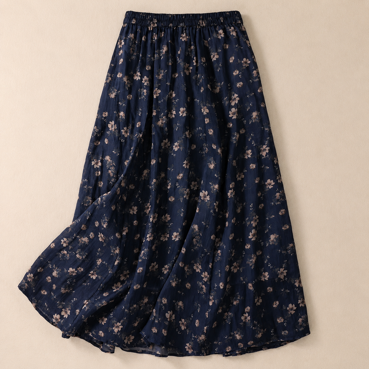 Dahlia · Jupe Maxi en Lin et Coton