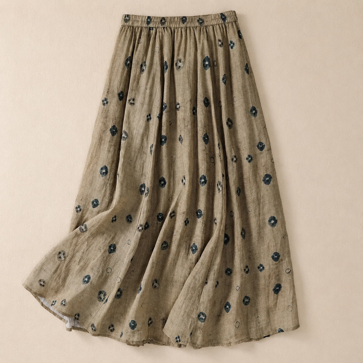 Dahlia · Jupe Maxi en Lin et Coton