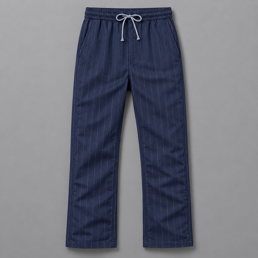 Ellis · Pantalon Lin à Rayures