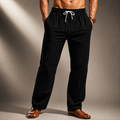 Ellis · Pantalon Lin à Rayures