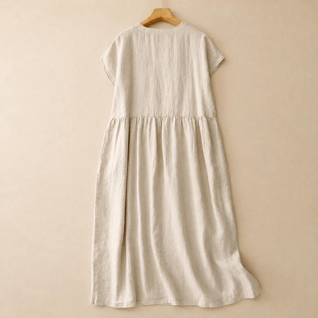Celestine · Robe Midi Décolleté en V
