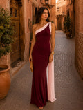 Vivian · Robe Longue Bordeaux