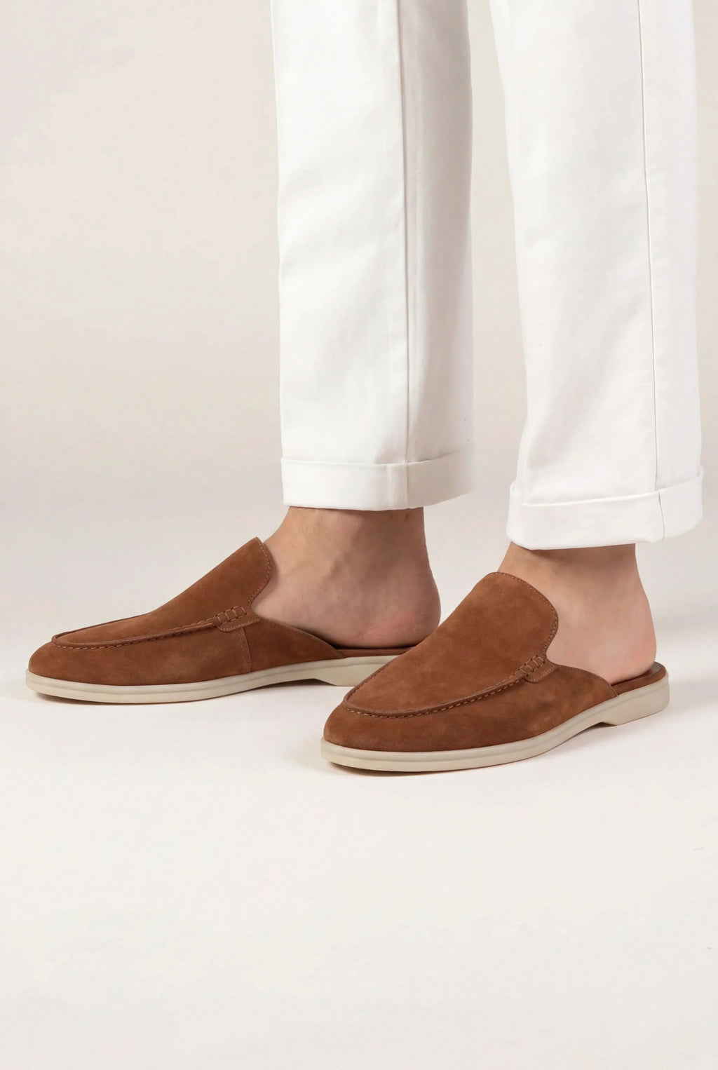 Mule Monaco grenat — profil