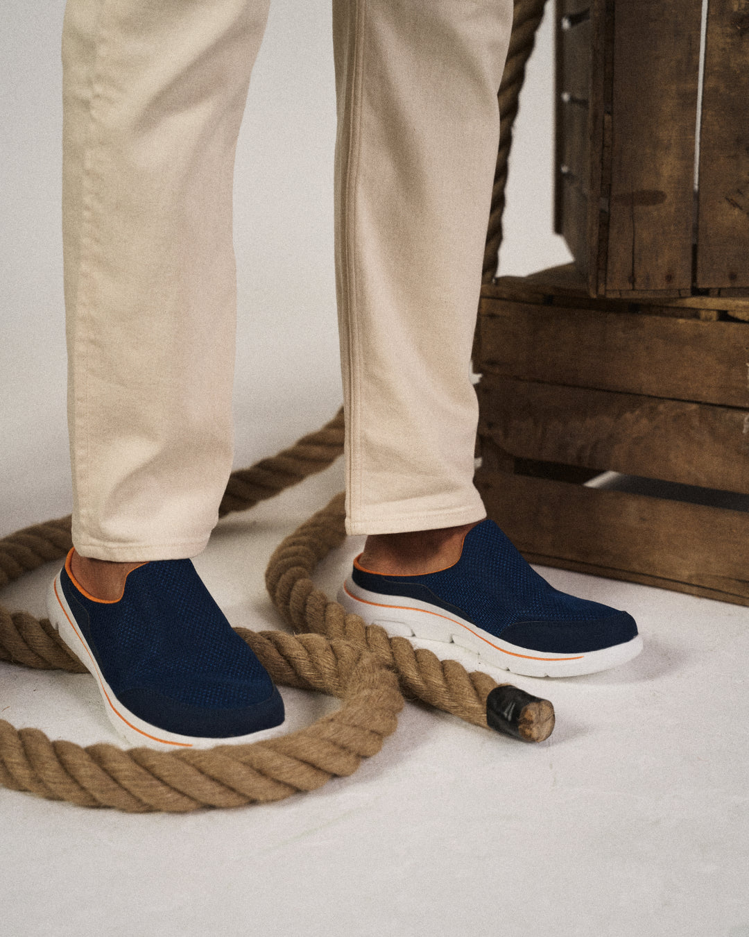 Brookvale sandales à enfiler façon sneakers
