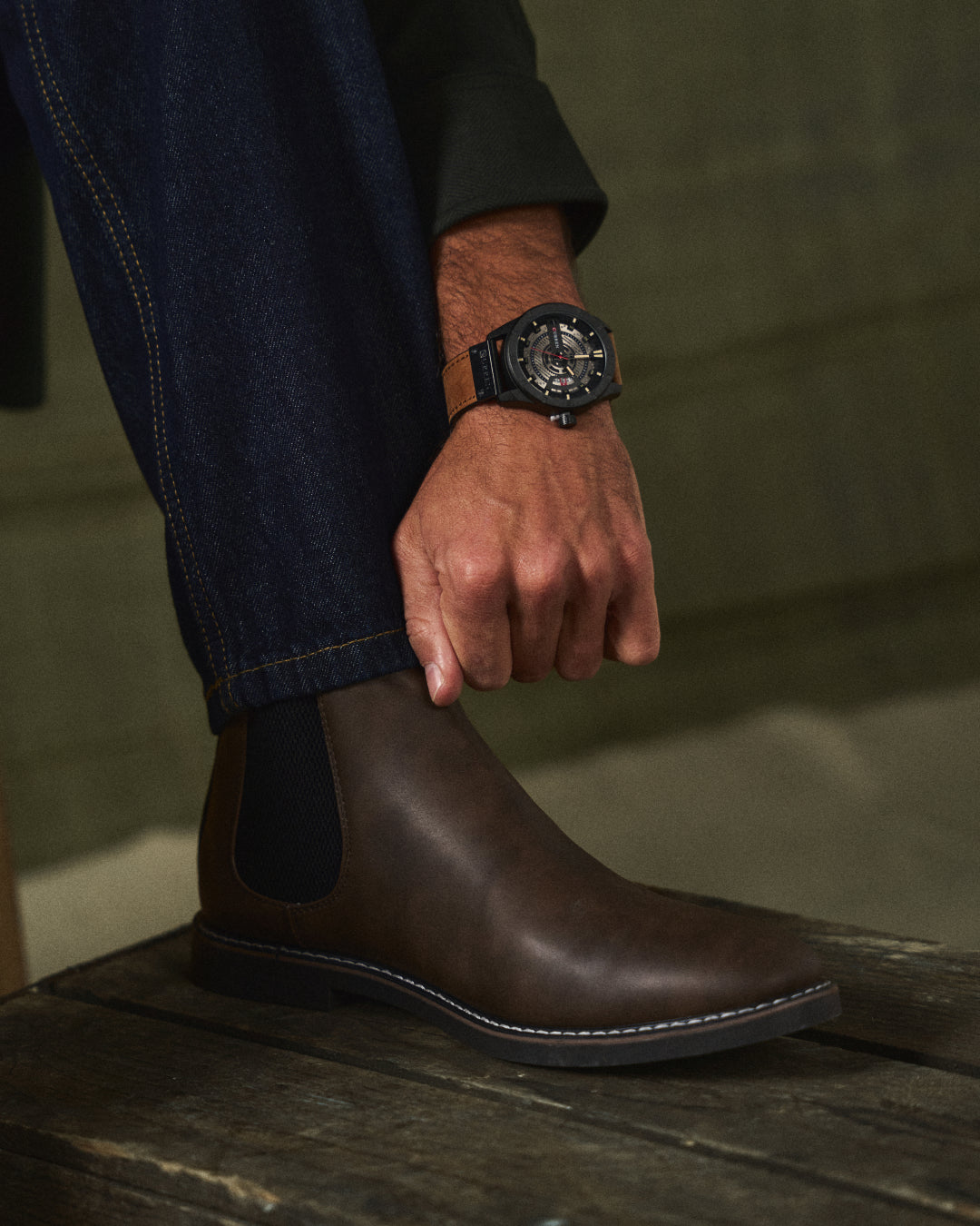 Ridgeway Chelsea Boots — détail