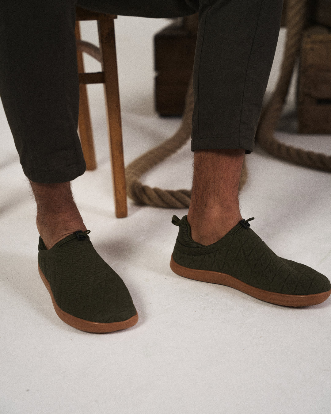 Les baskets en mesh confortables
