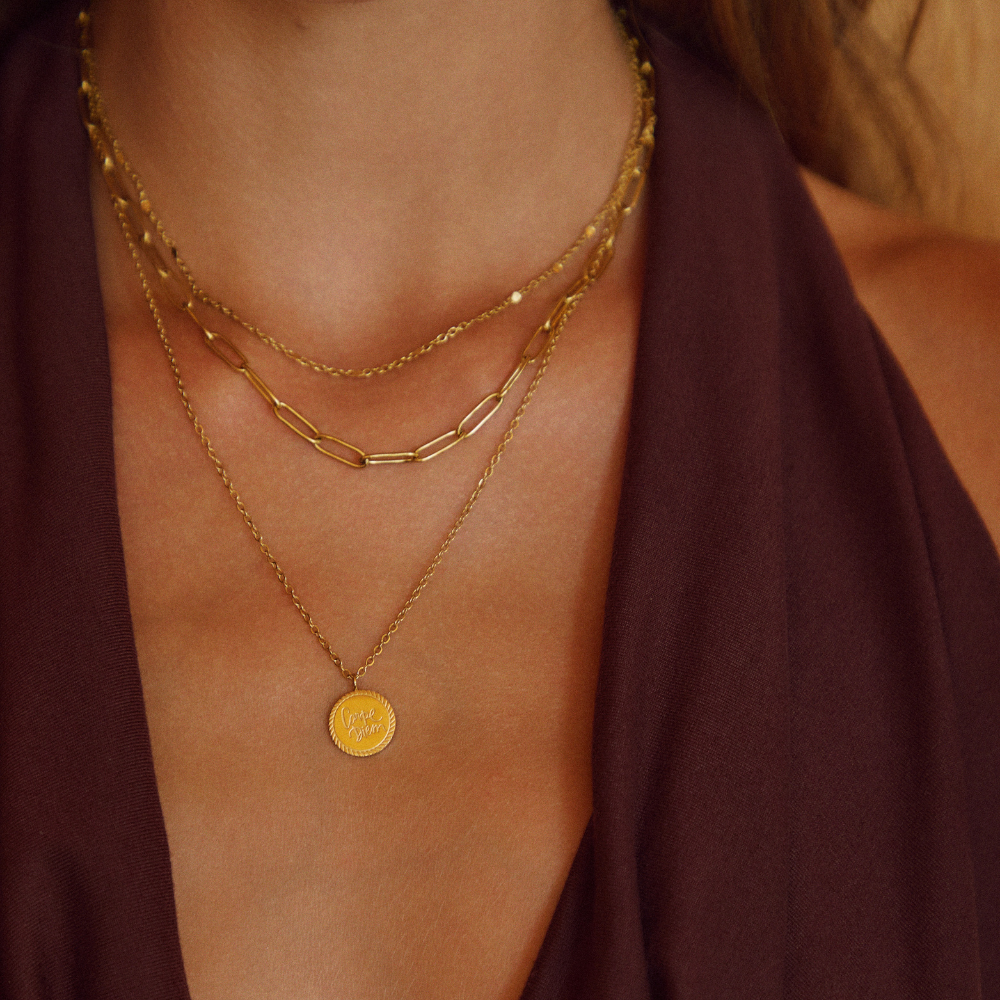 Collier Geya Pièces Multi-Rangs