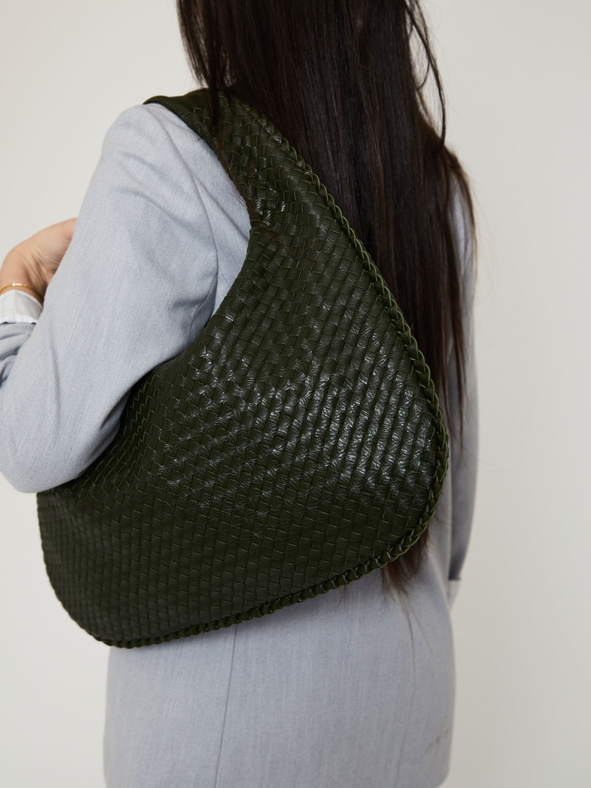 Le Cabas Ravenne — Vert Chasseur