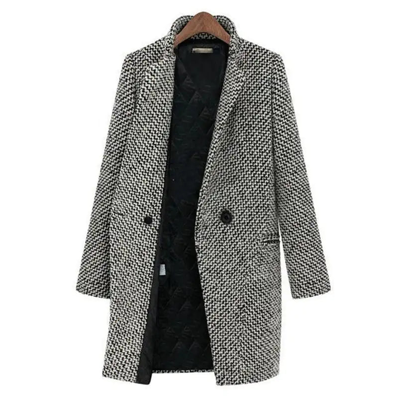 LOUISE — Manteau Long en Laine