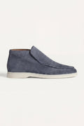Mocassin Montant Capri Bleu — vue principale