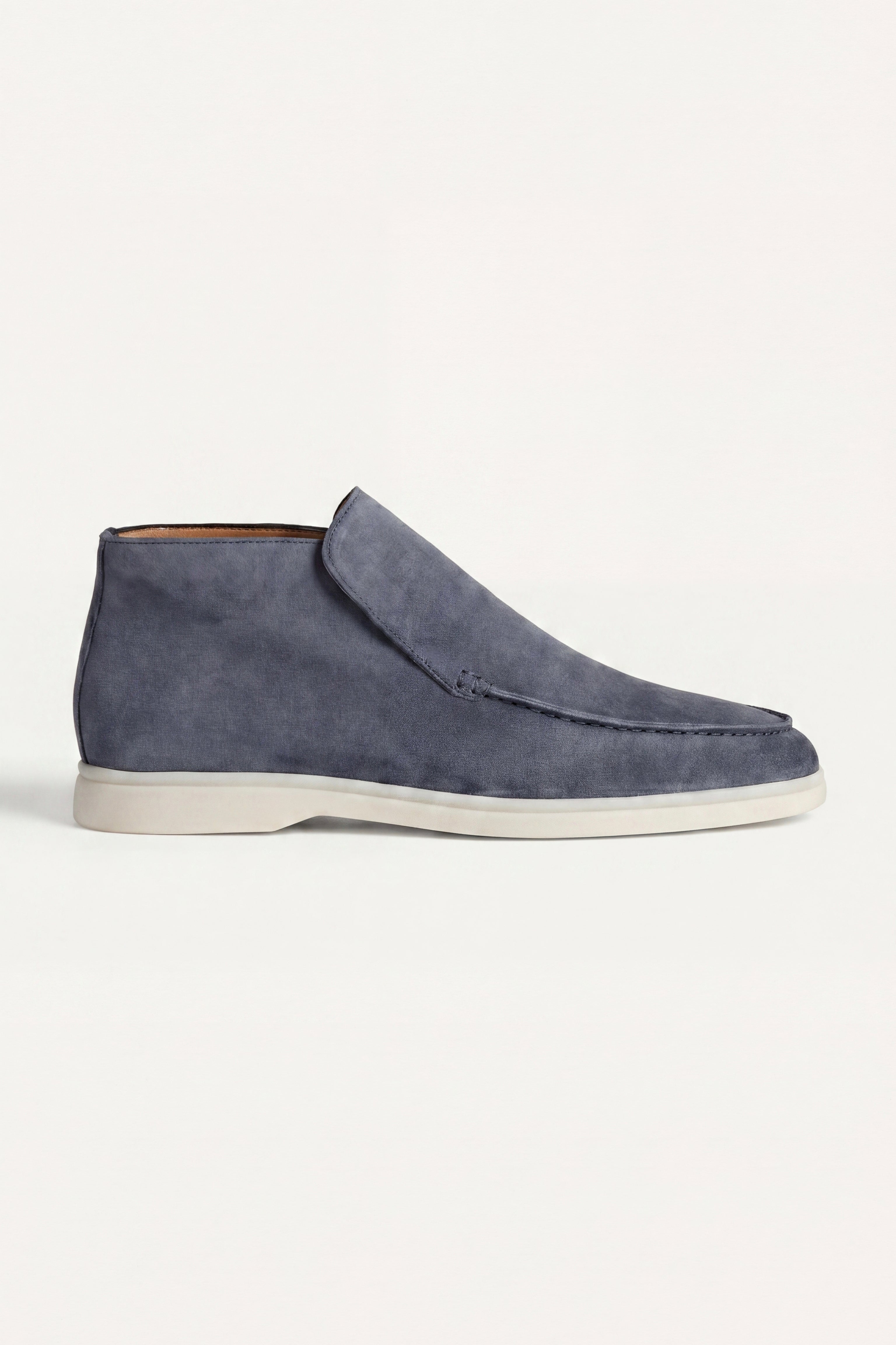 Mocassin Montant Capri Bleu — vue principale