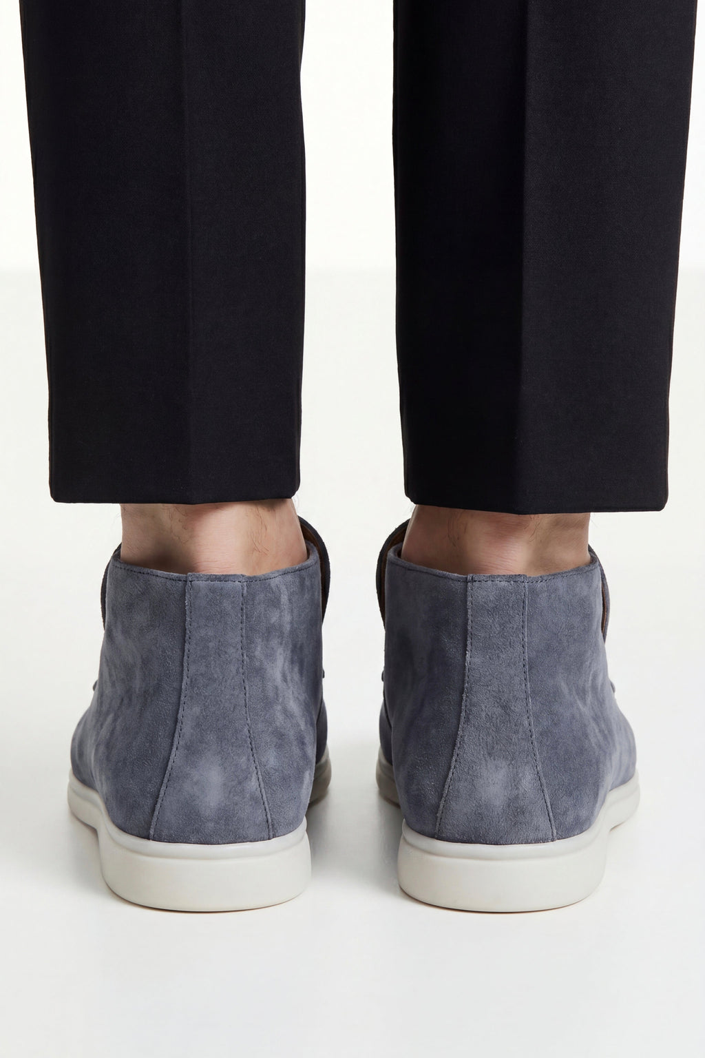 Mocassin Montant Capri Bleu — détail