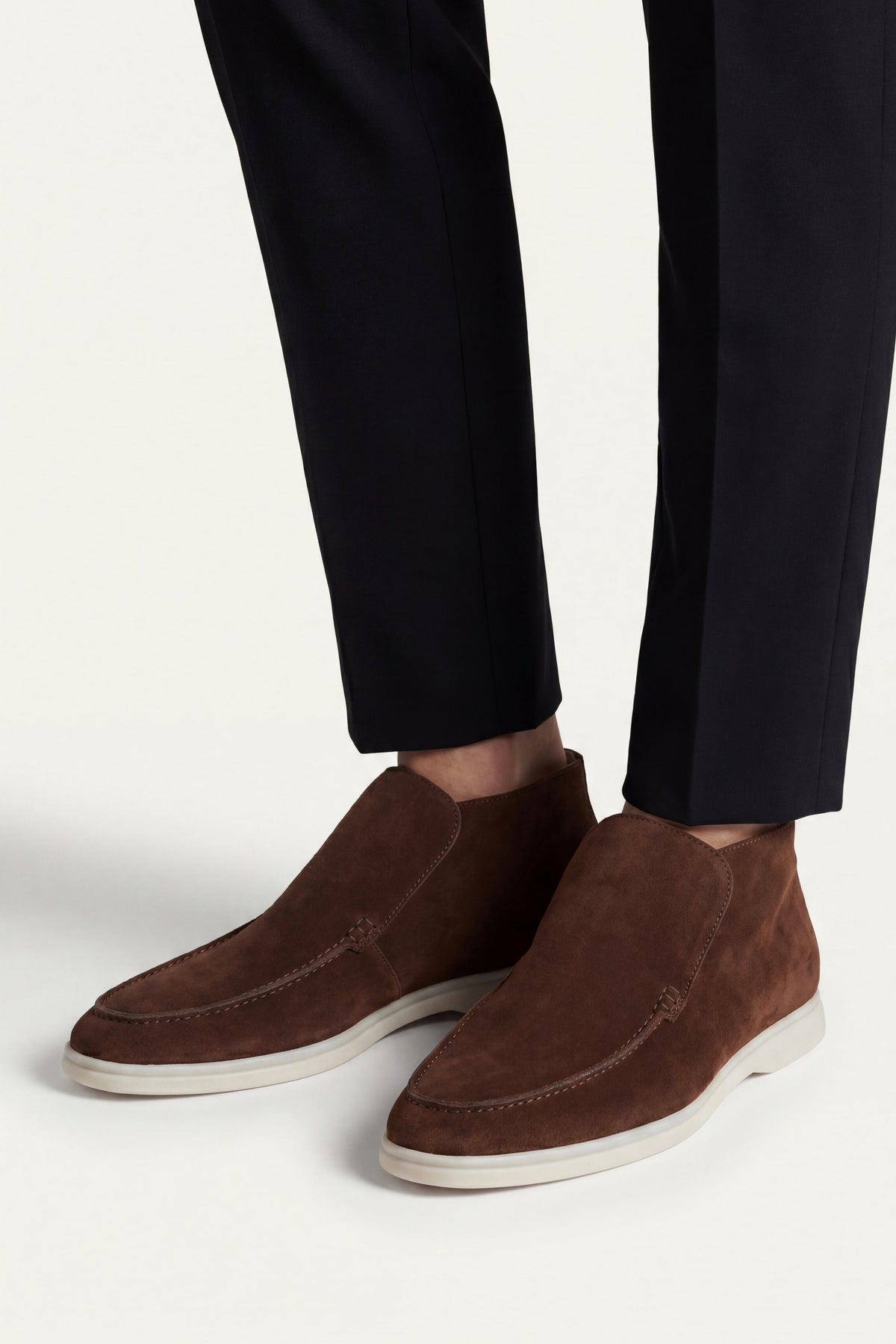 Mocassin Montant Capri Marron — profil