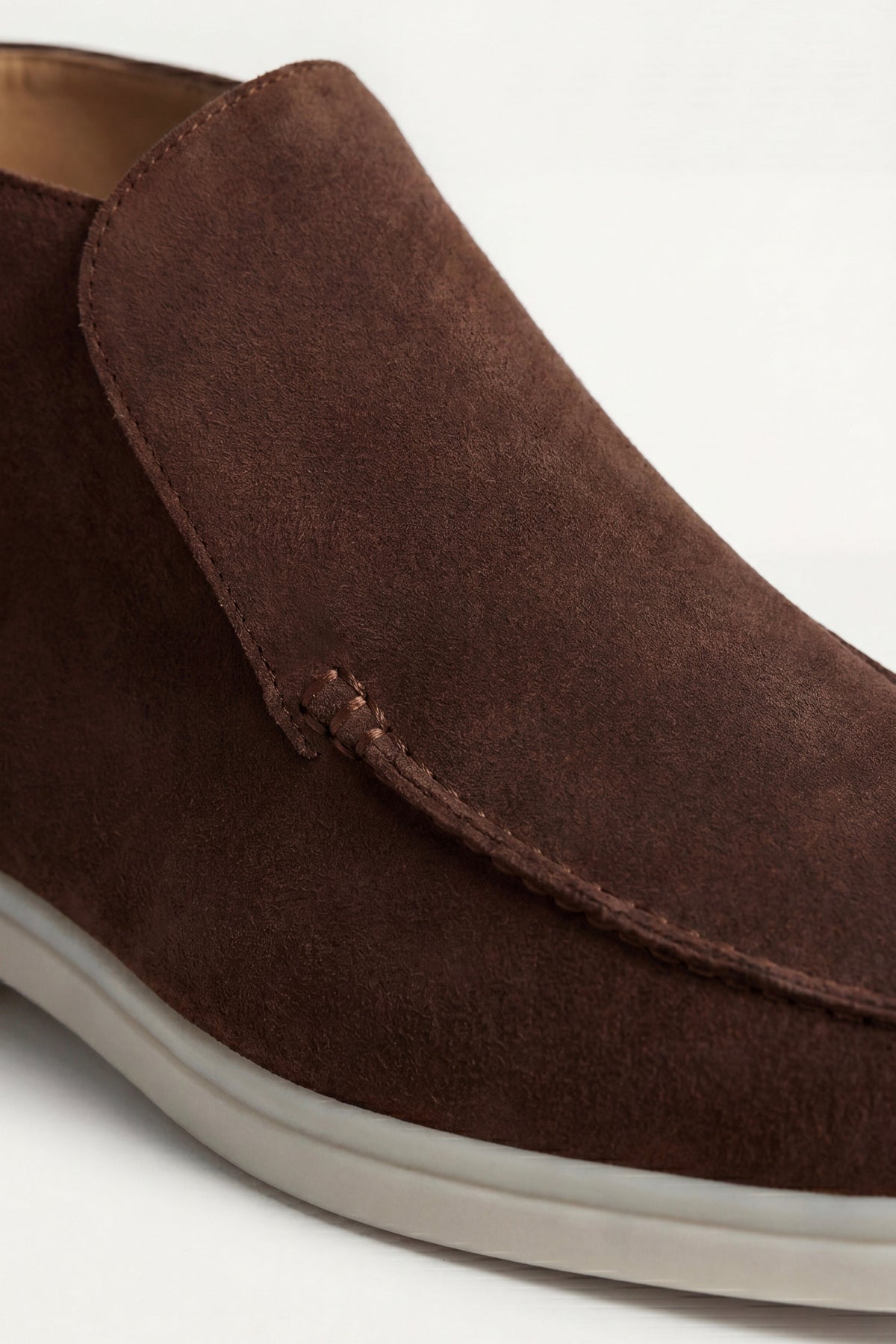 Mocassin Montant Capri Marron — porté