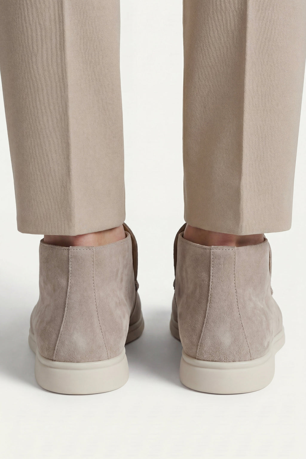 Mocassin Montant Capri Taupe — détail