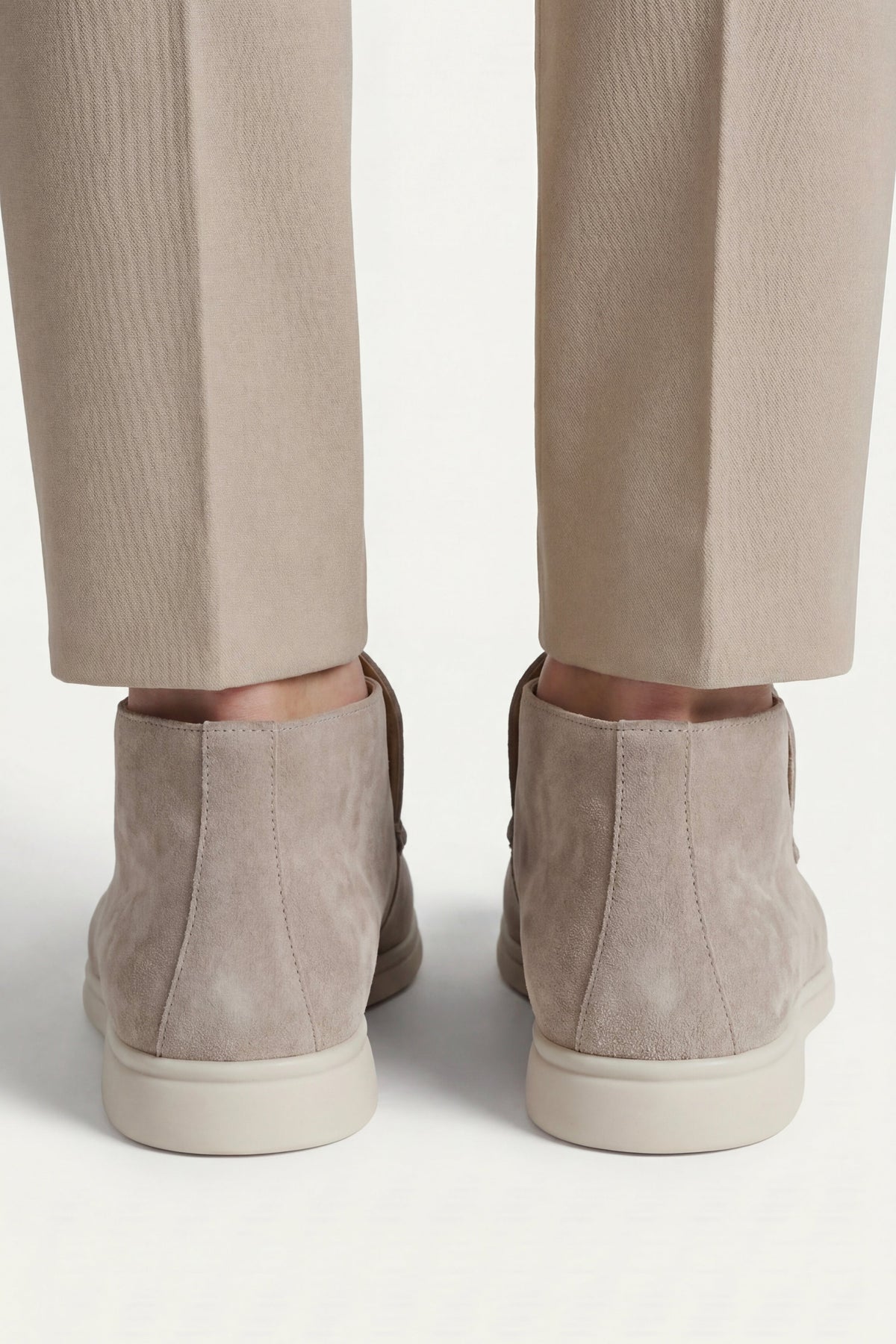 Mocassin Montant Capri Taupe — détail