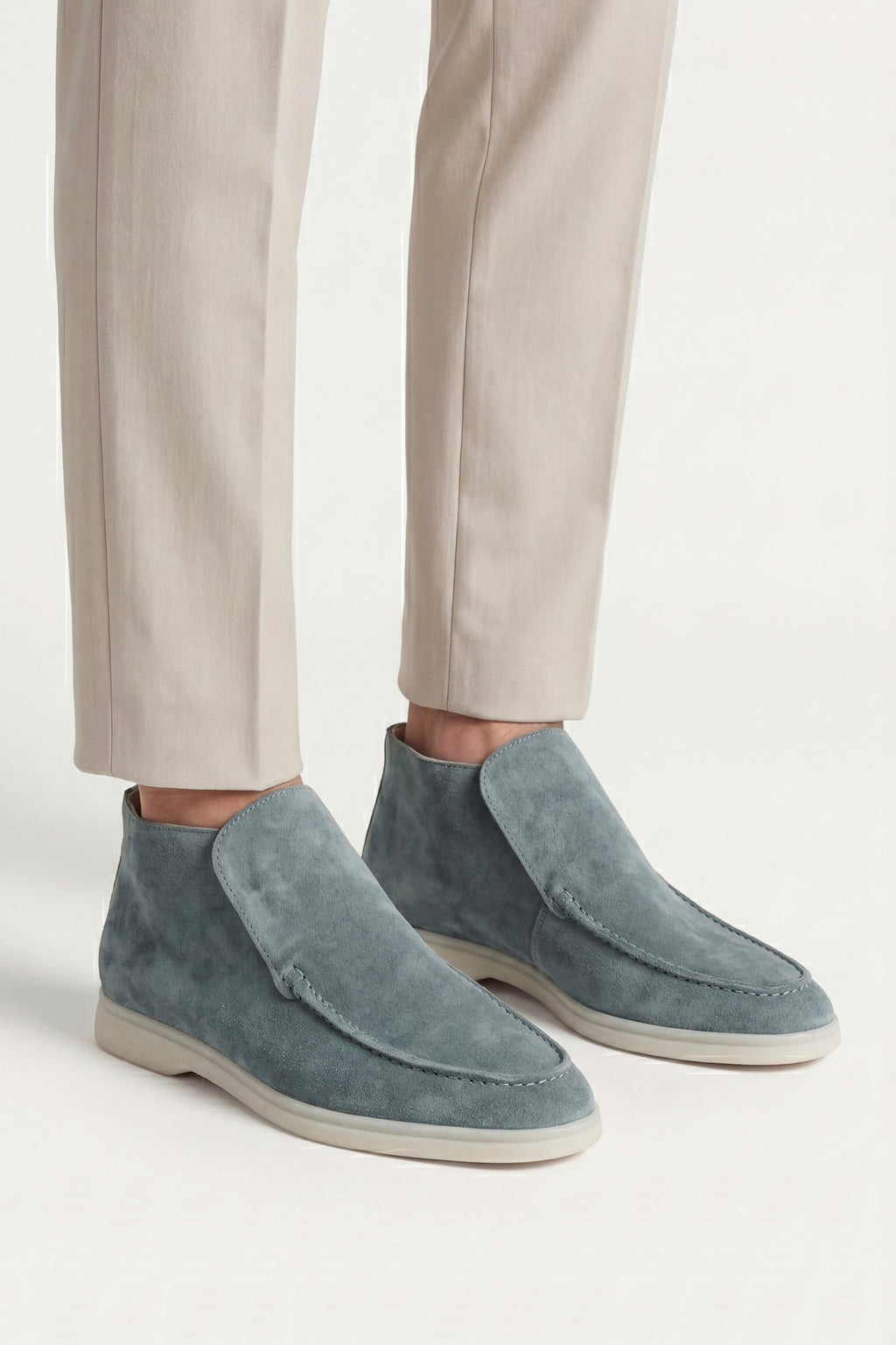 Mocassin Montant Capri Menthe — profil