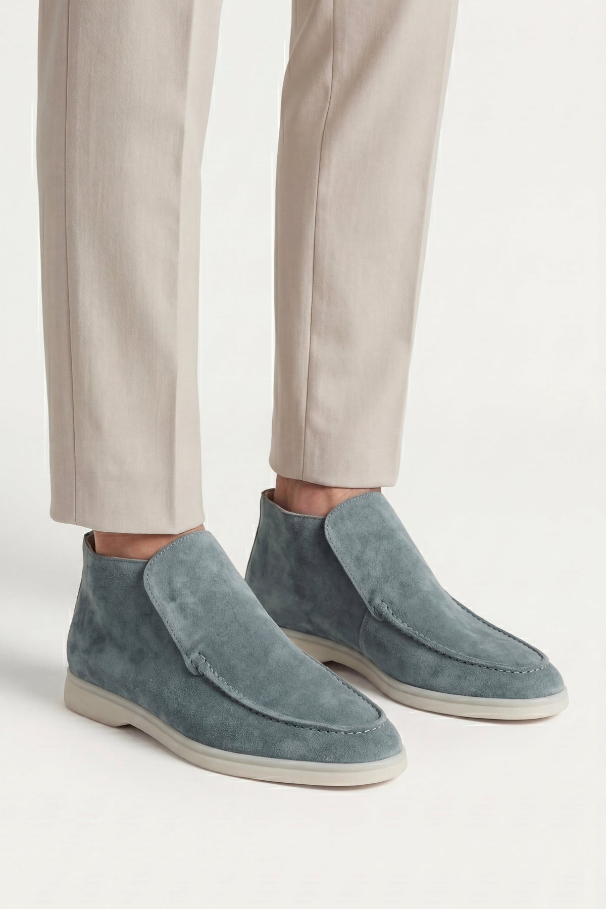 Mocassin Montant Capri Menthe — profil
