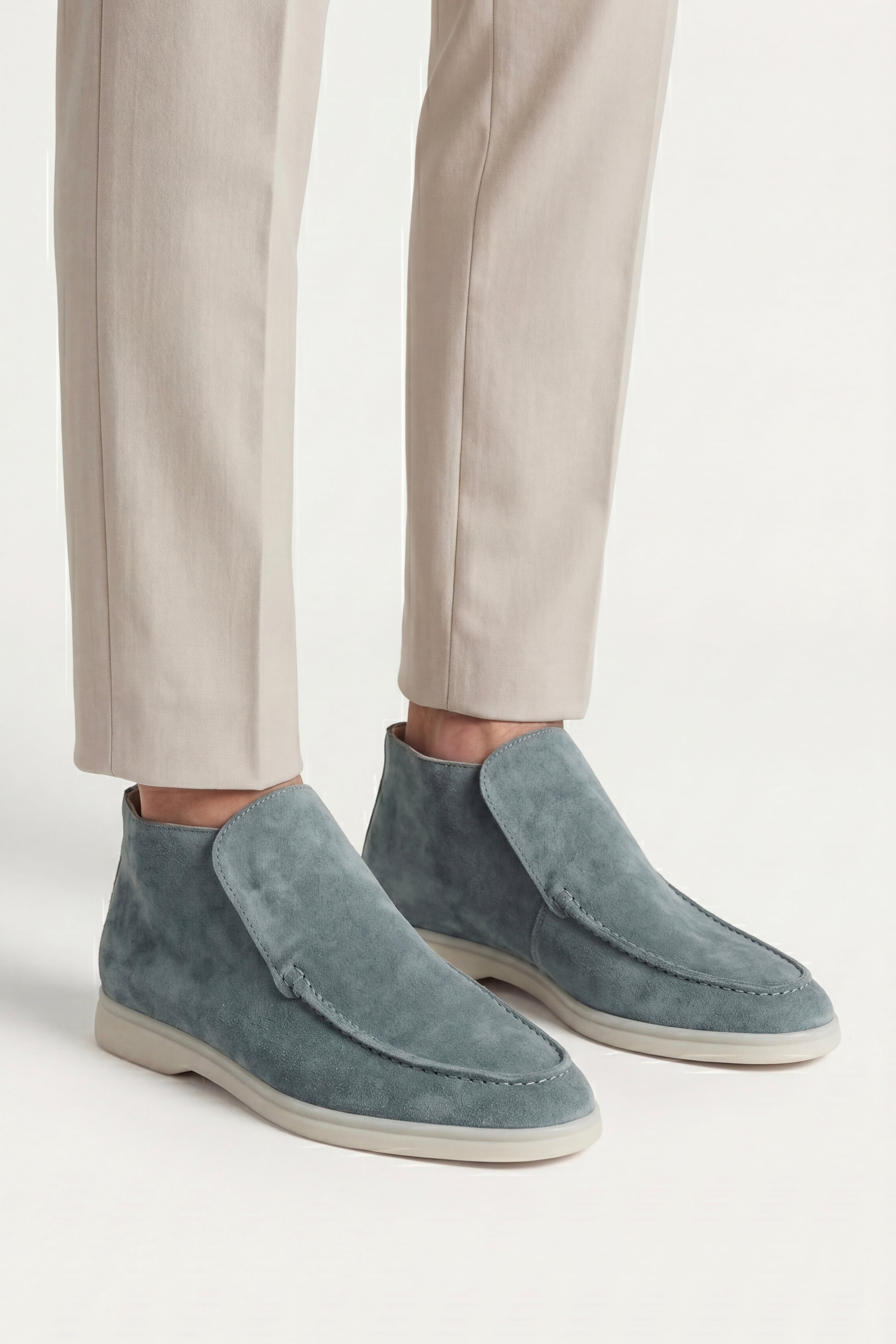 Mocassin Montant Capri Menthe — profil