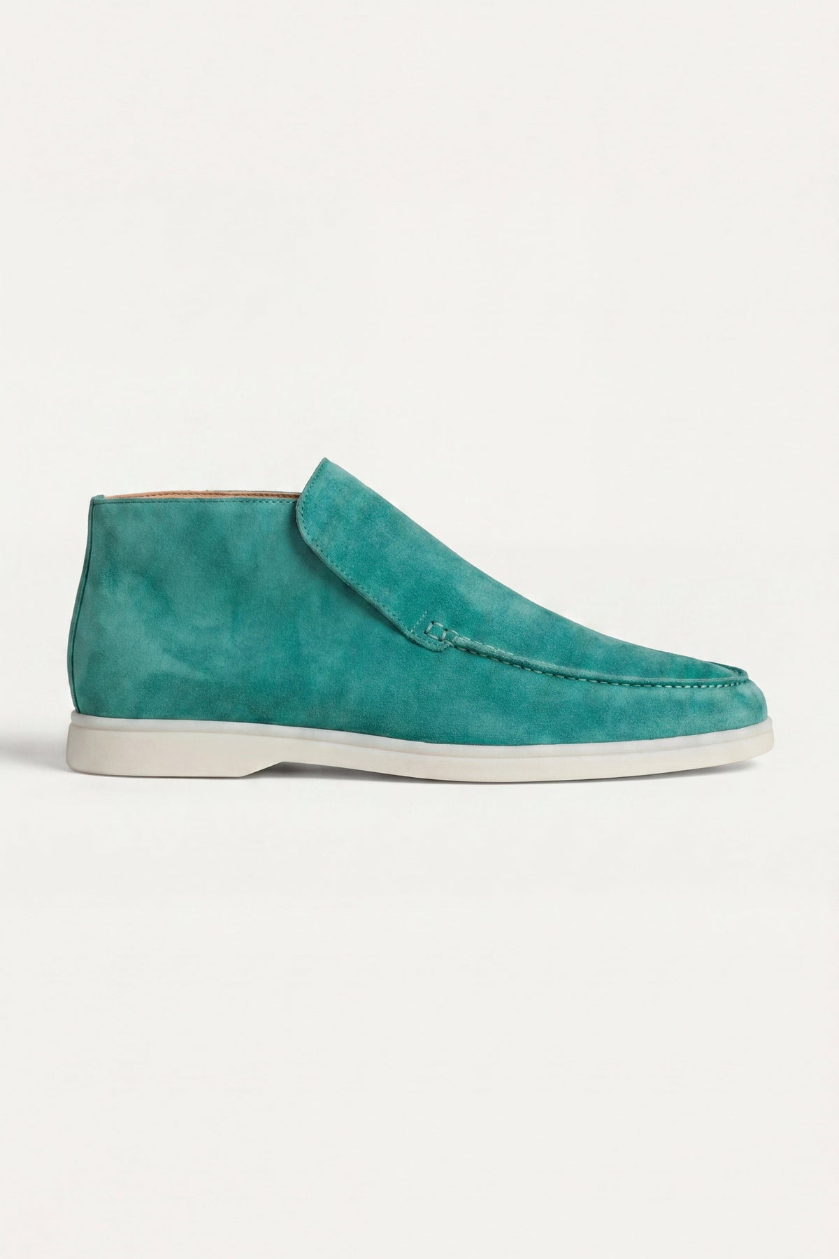 Mocassin Montant Capri Turquoise — vue principale