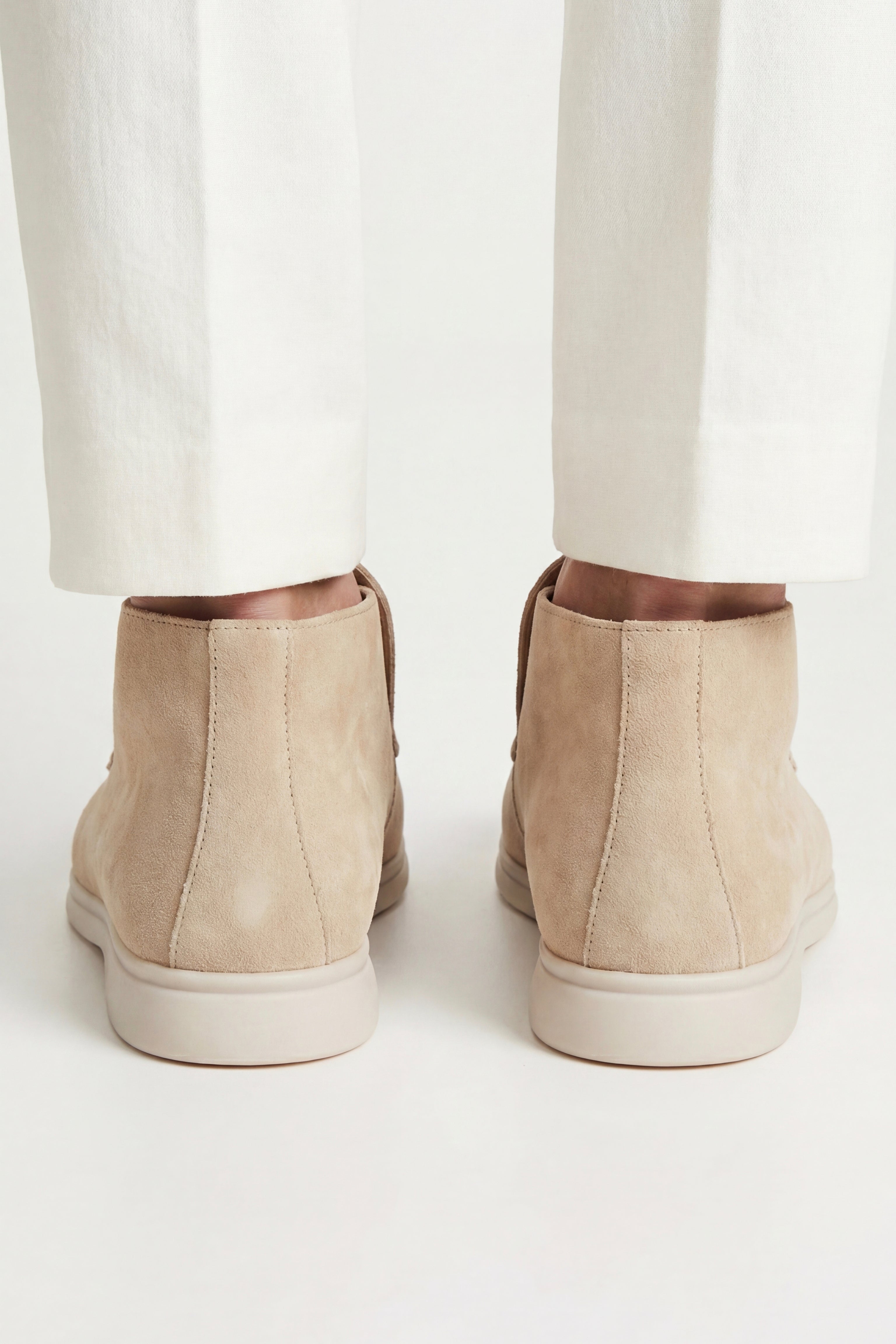 Mocassin Montant Capri Beige — détail