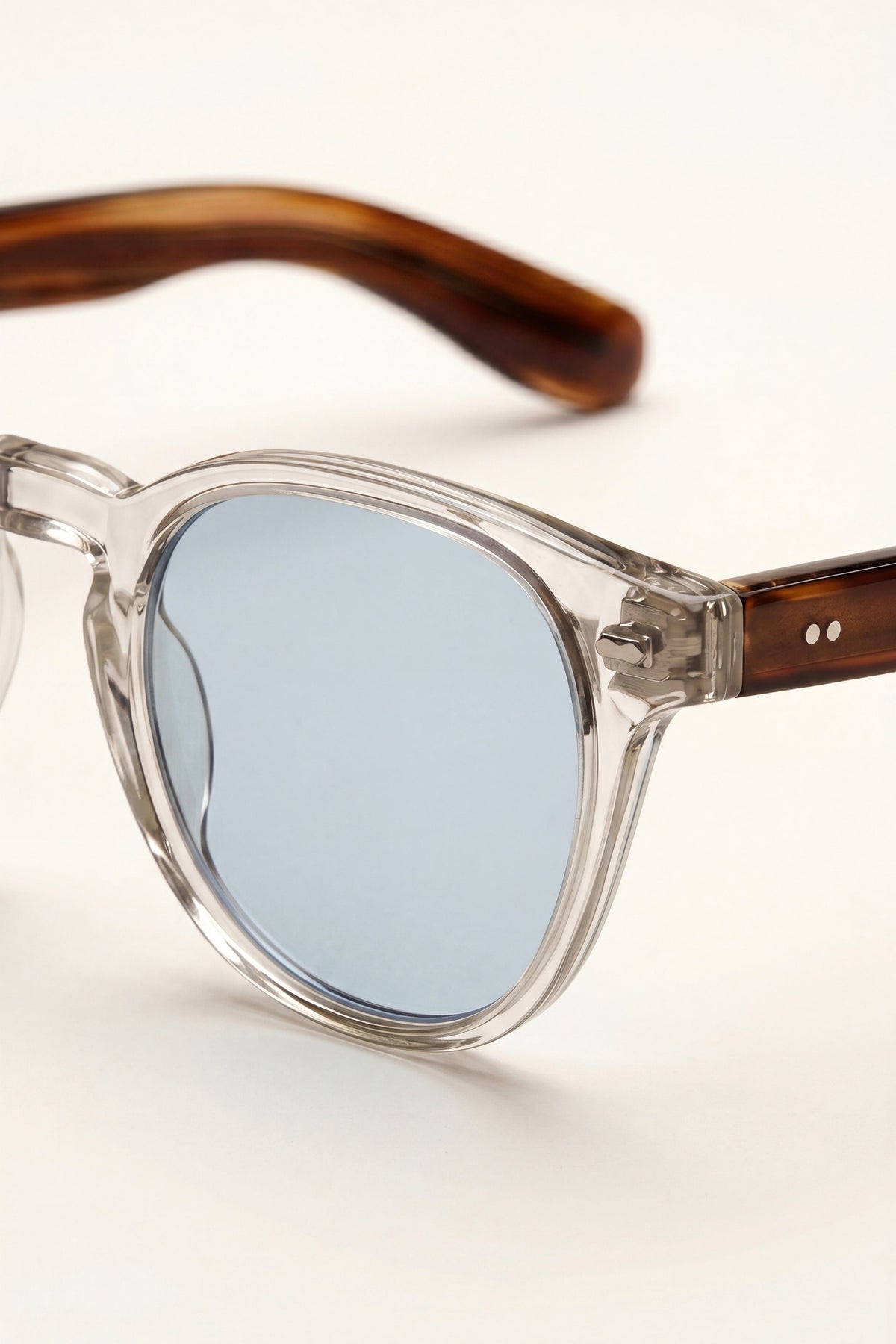 Lunettes Venturo Clair/Marron — porté