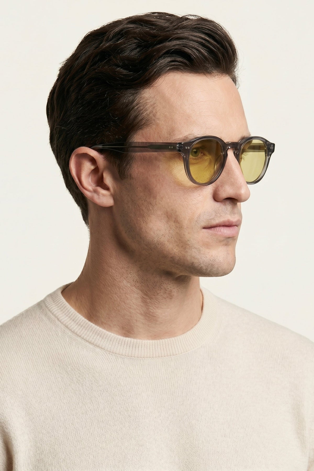 Lunettes Venturo Teinte Jaune — détail